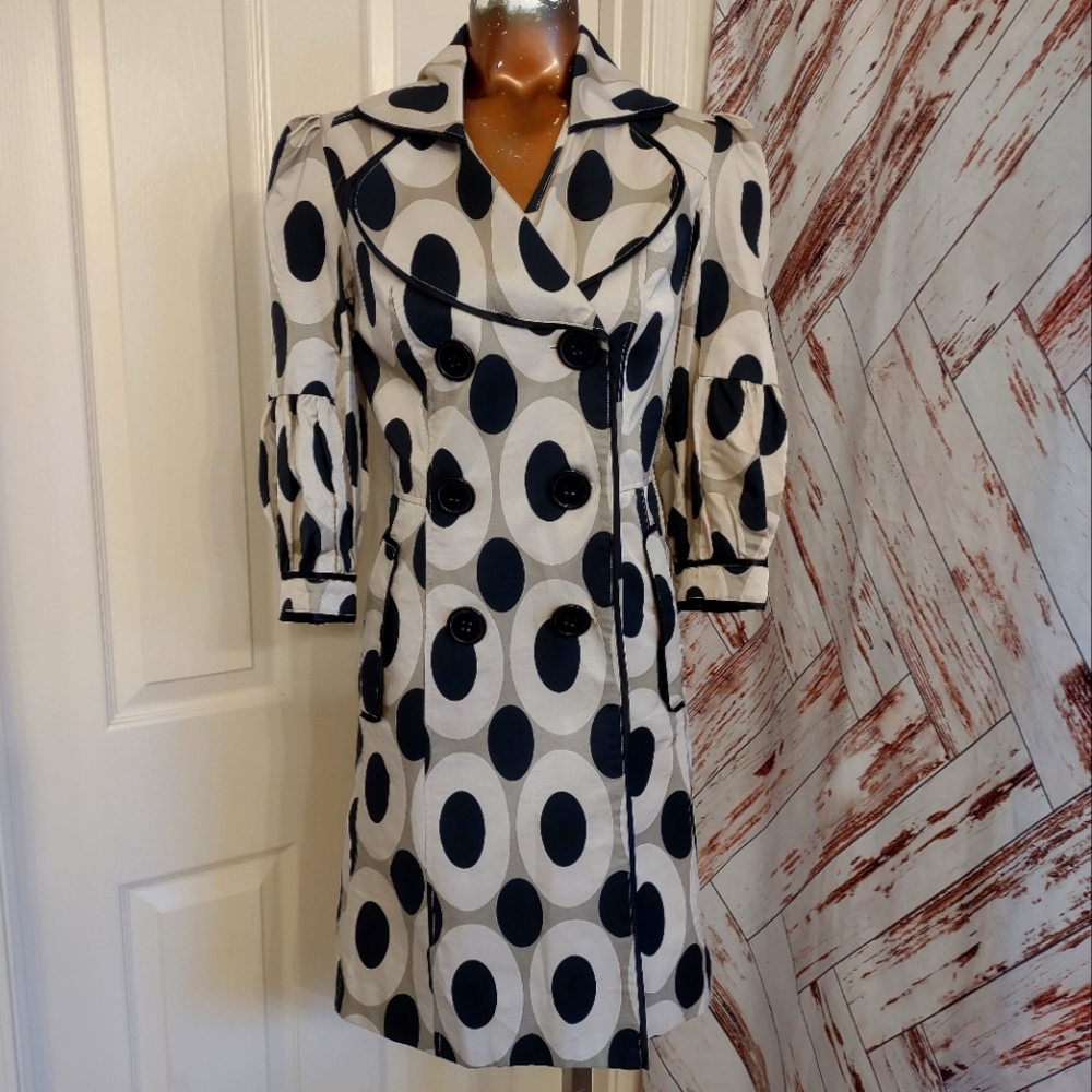 CC COUTURE TRENCH COAT SIZE XSMALL